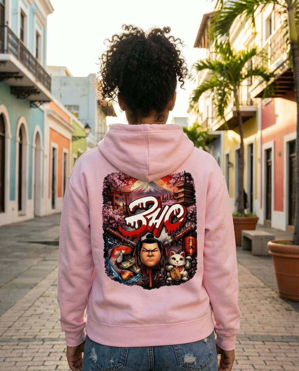 Rising Sun Sumo Oversized Heavy Weight Hoodie (LIMITED TIME 🔥)