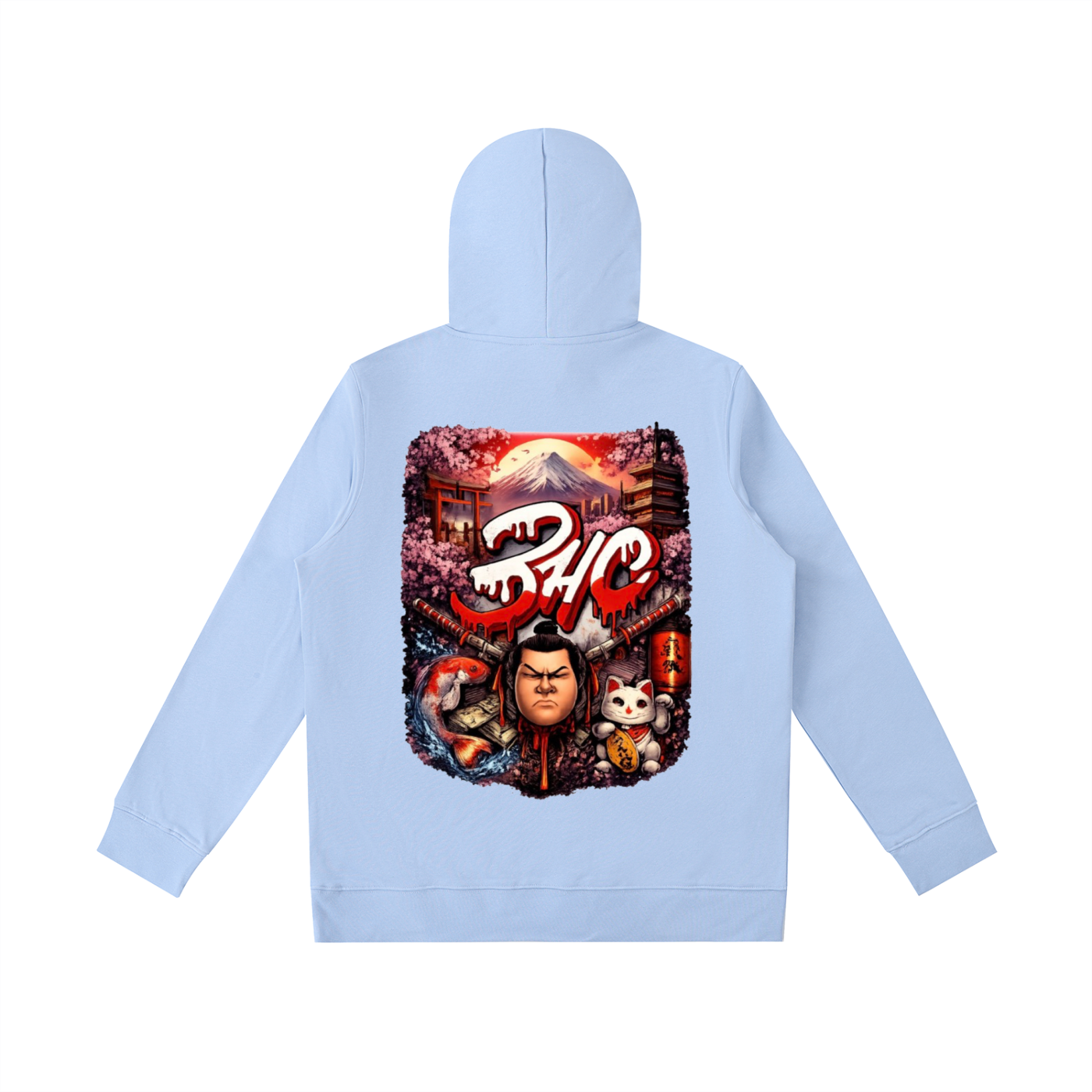 Rising Sun Sumo Oversized Heavy Weight Hoodie (LIMITED TIME 🔥)